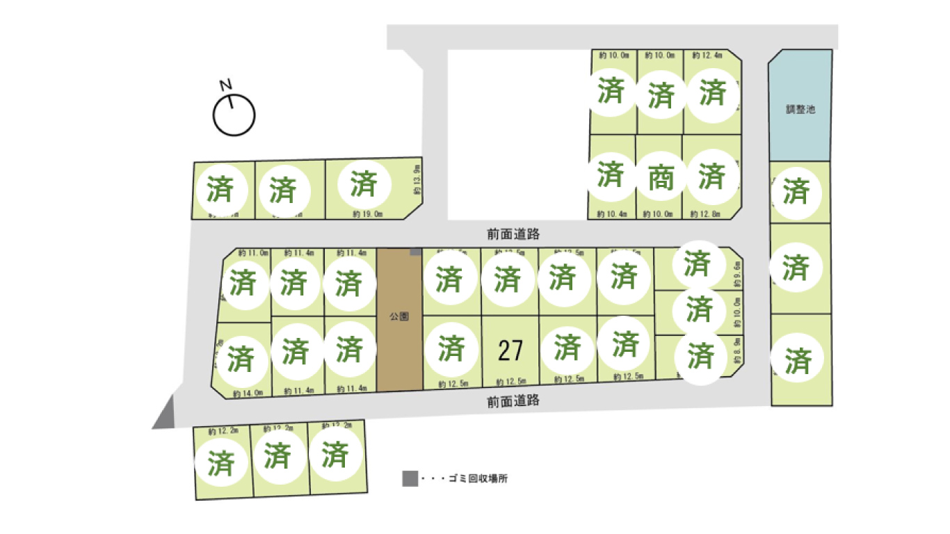 Sakulife遠塚 区画図